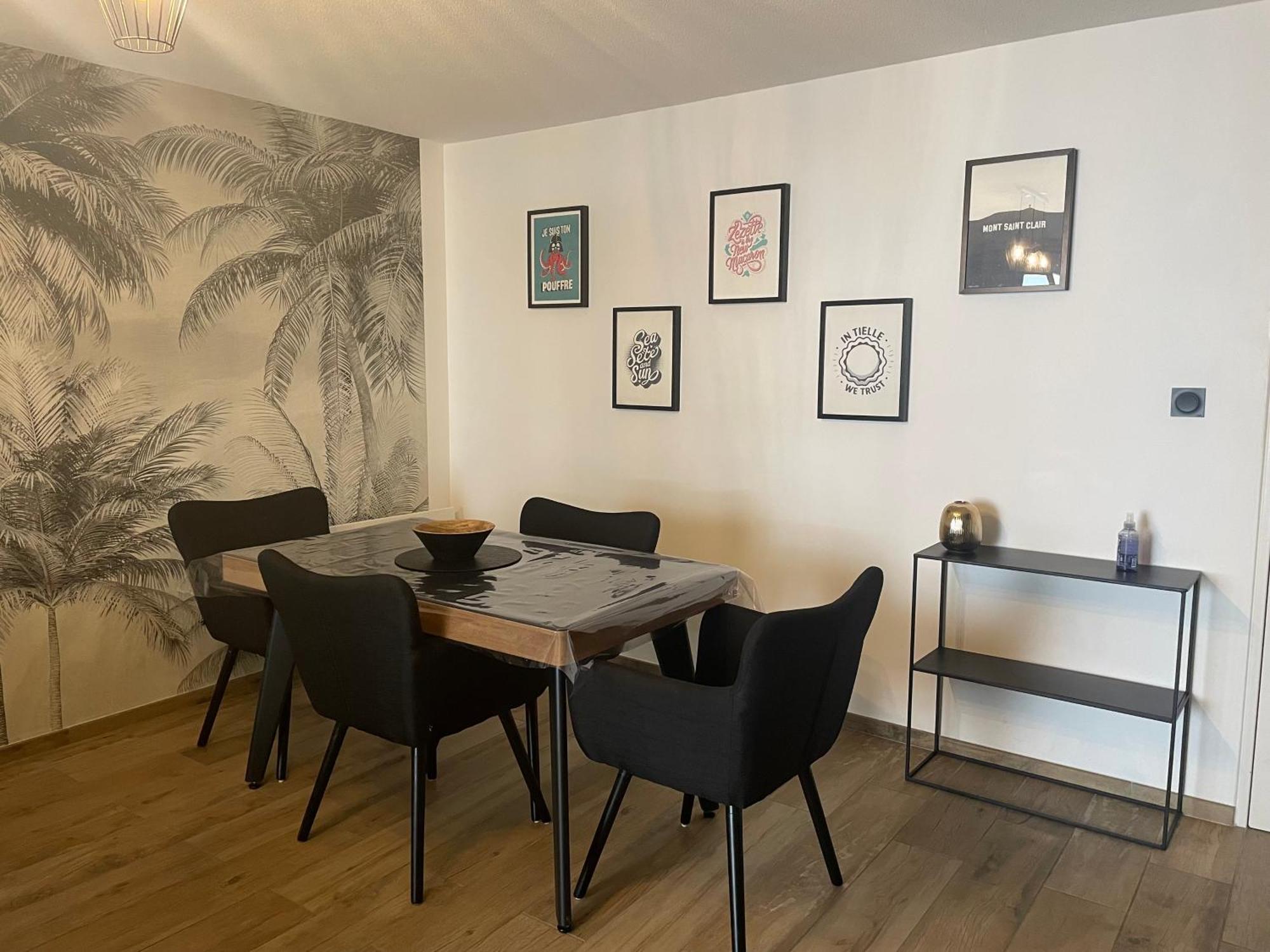 L'Amandier - Clim Et Parking - Appartement Sète Buitenkant foto